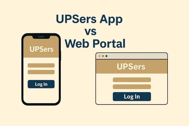 UPSers App vs Web Portal – Which One Should You Use